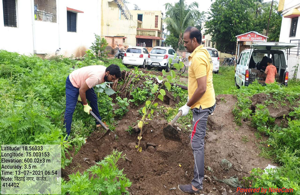 47) TREE PLANATION 2021 Total around 7500 samplings planted at 288 places in Maharashtra through 104 NGOs (1)