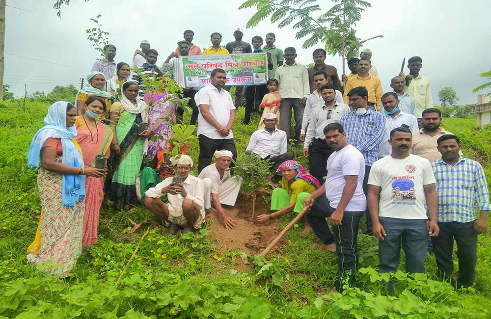 47) TREE PLANATION 2021 Total around 7500 samplings planted at 288 places in Maharashtra through 104 NGOs (4)