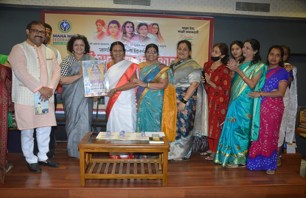 74) Organized Stree Samman Award on International Women_s Day by Maha NGO Federation (2)